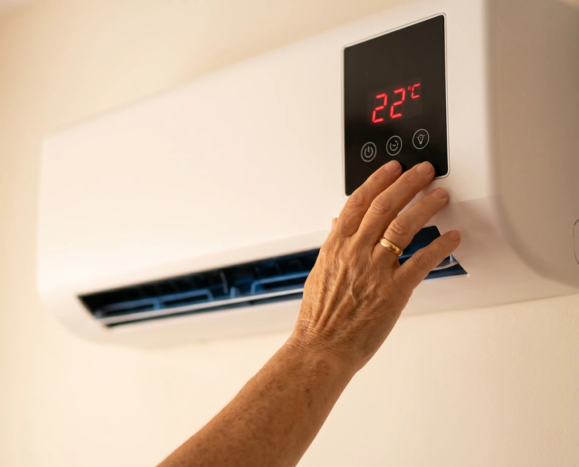 Coolizi touchscreen met 22 graden